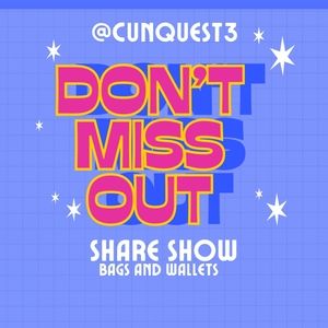 Monday 5:14pm EST share show w/@Cunquest3
